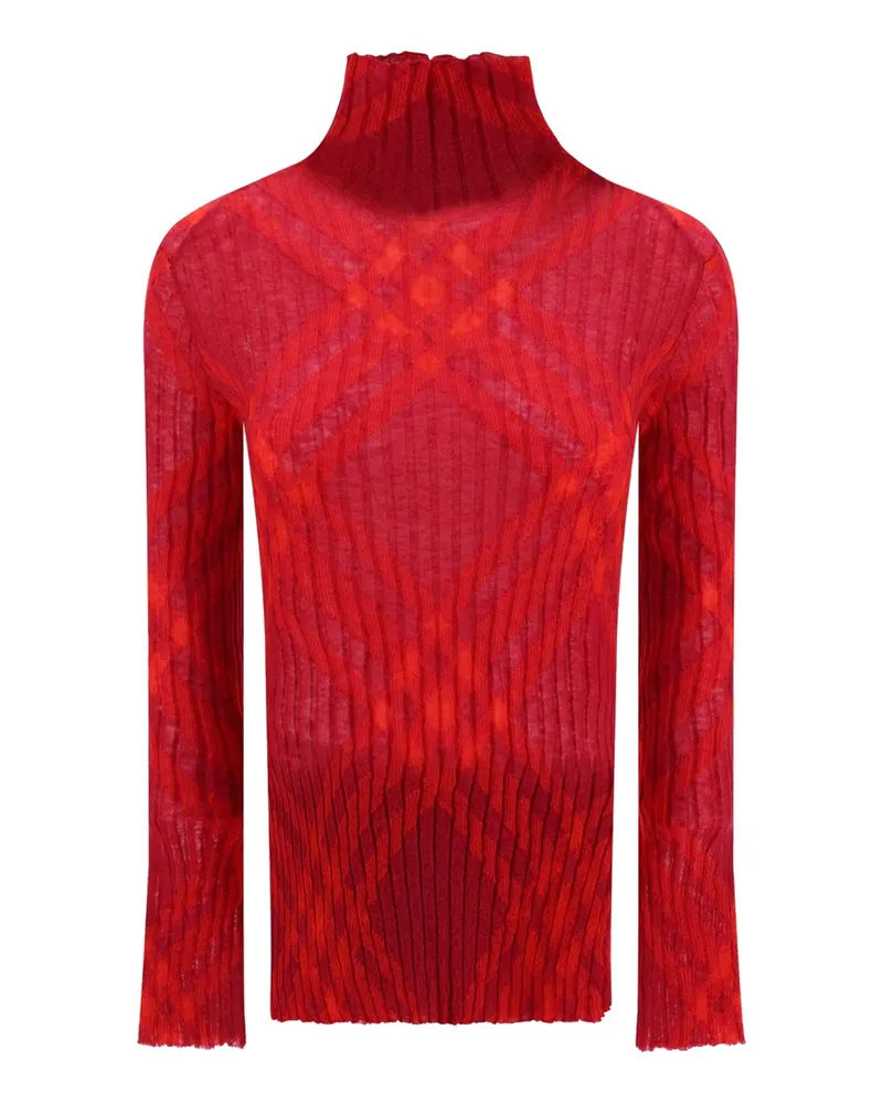 Burberry Wollpullover Rosa