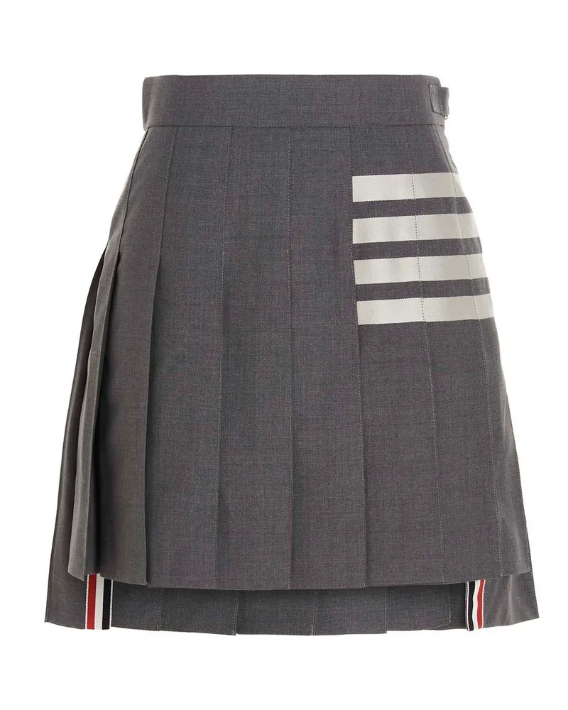 Thom Browne 4 Bar' Rock Gray