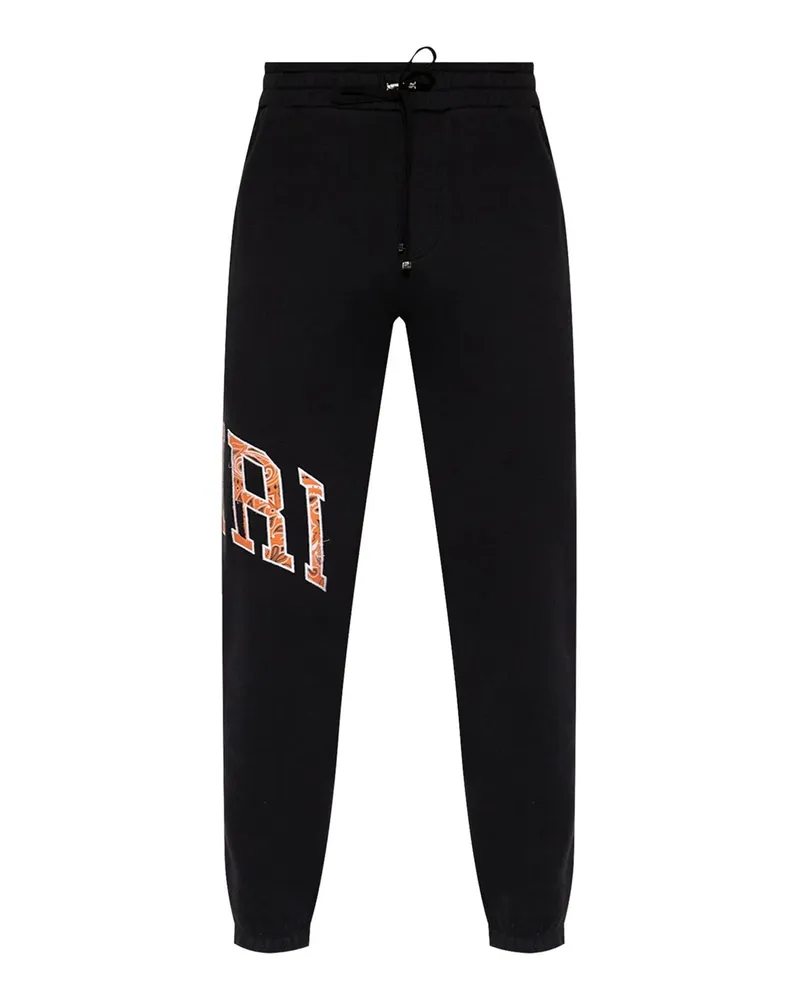 Amiri Bandana Jogginghose Schwarz