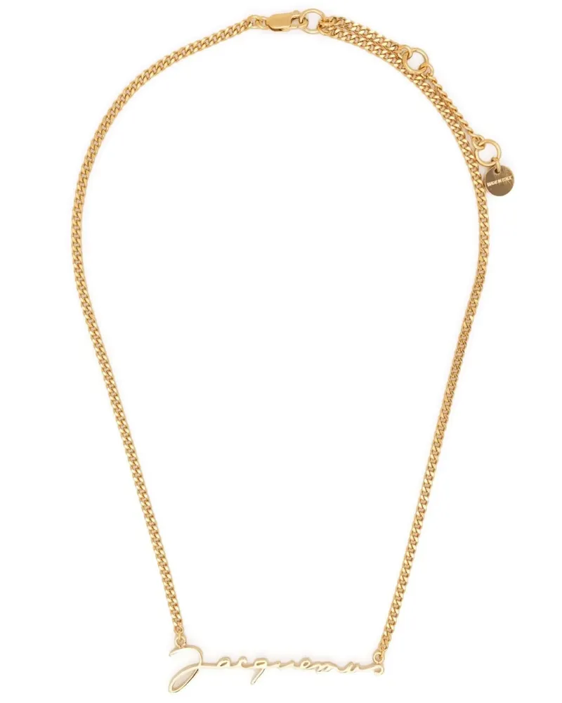 Jacquemus La Chaine Jacqumes' Halskette Gold