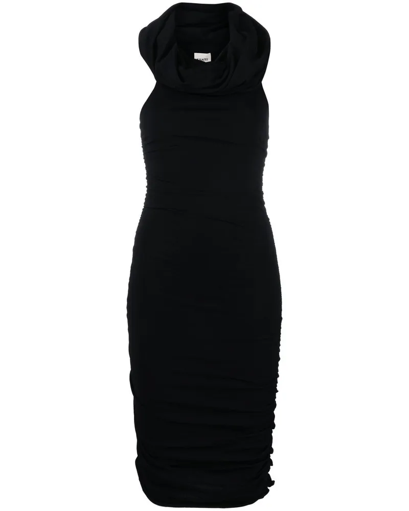 KHAITE Aerica Mini Kleid Black
