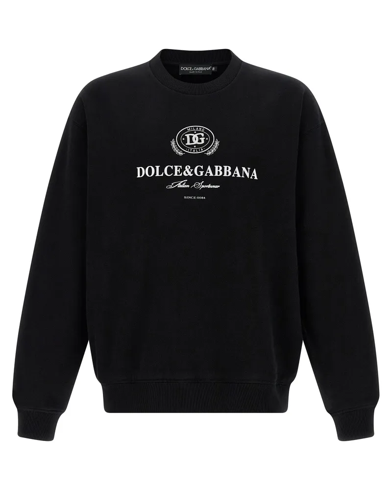 Dolce & Gabbana Logo Sweatshirt Black