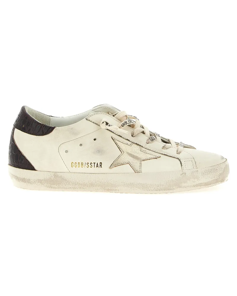 Golden Goose Superstar“-Sneaker Bordeaux