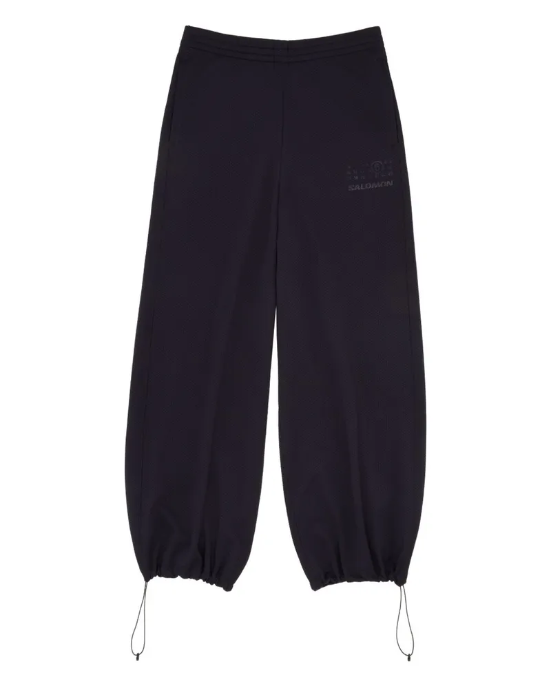 Maison Margiela Hose mit weitem Bein Black