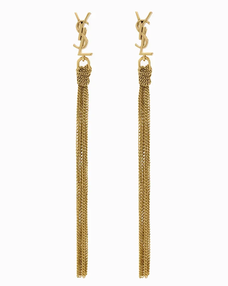 Saint Laurent Cassandre' Ohrringe Gold