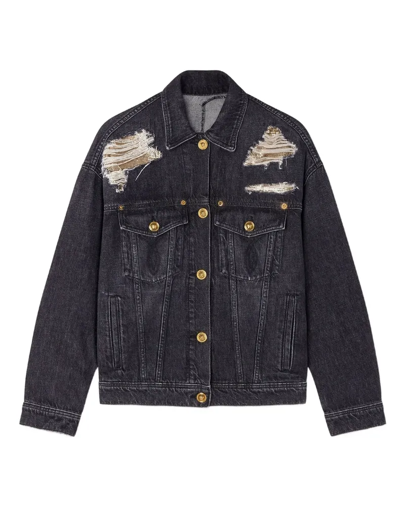 Versace Eine Jeansjacke Black