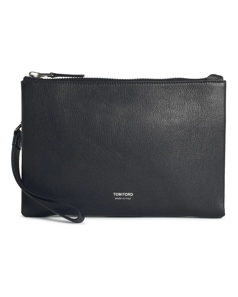 Tom Ford Schwarzer Lear-Dokumentenhalter Black