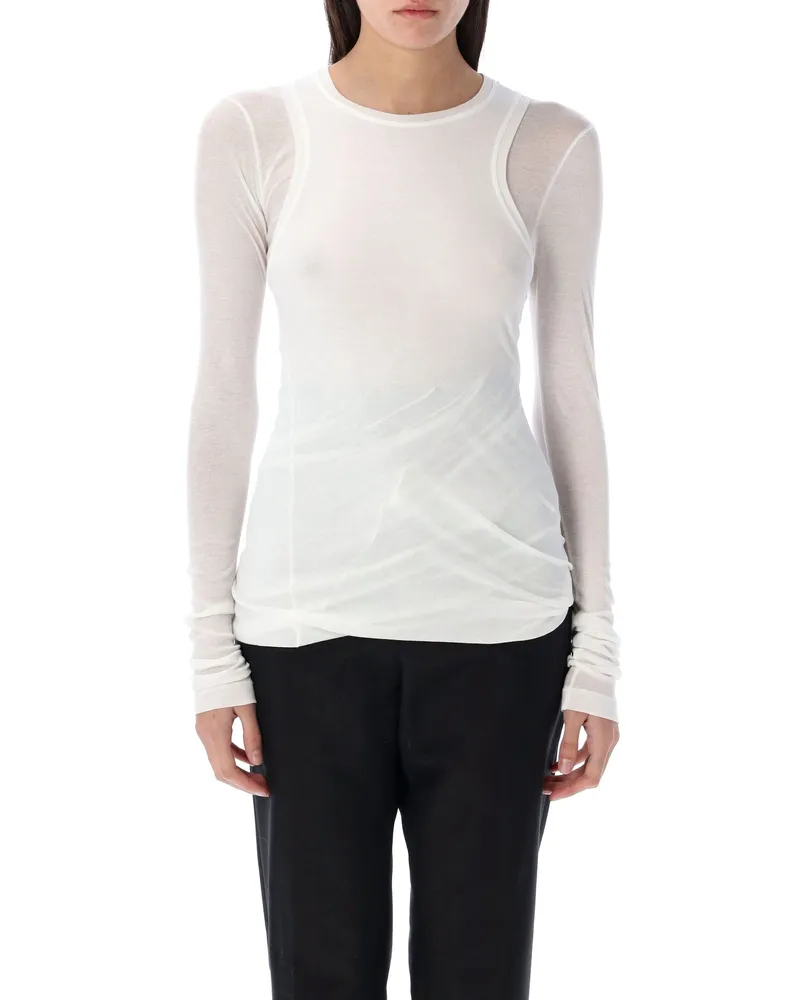 Jil Sander T -Shirts und Polos weiß White