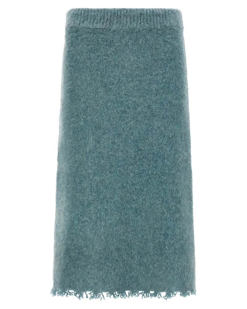 Jil Sander woll -Strickrock Light