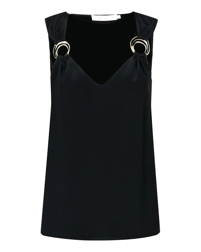 Simona Corsellini Top Black Black