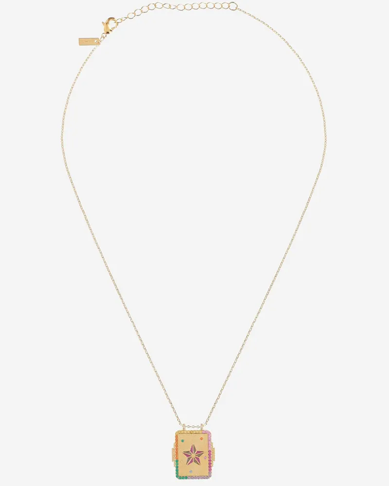 MYA BAY Texas Boheme Halskette Red