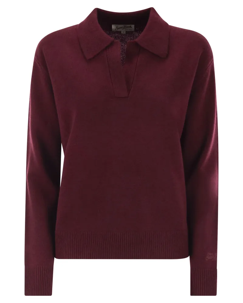 MC2 Saint Barth Eze Rollkragenpullover Bordeaux