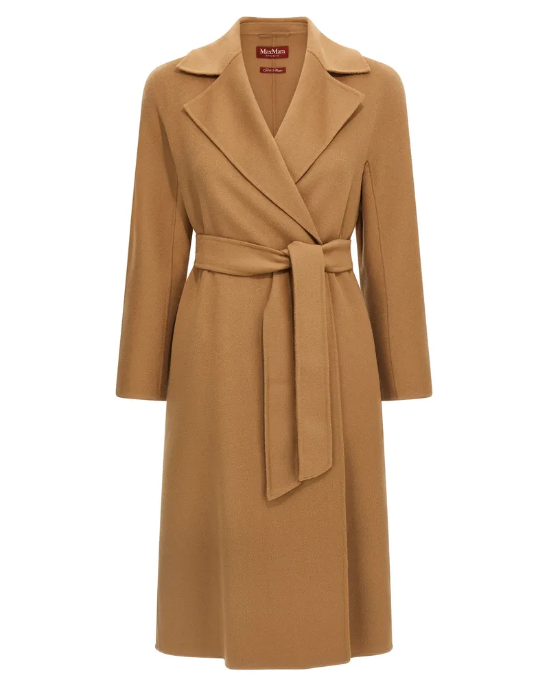 Max Mara Cles' Mantel Brown