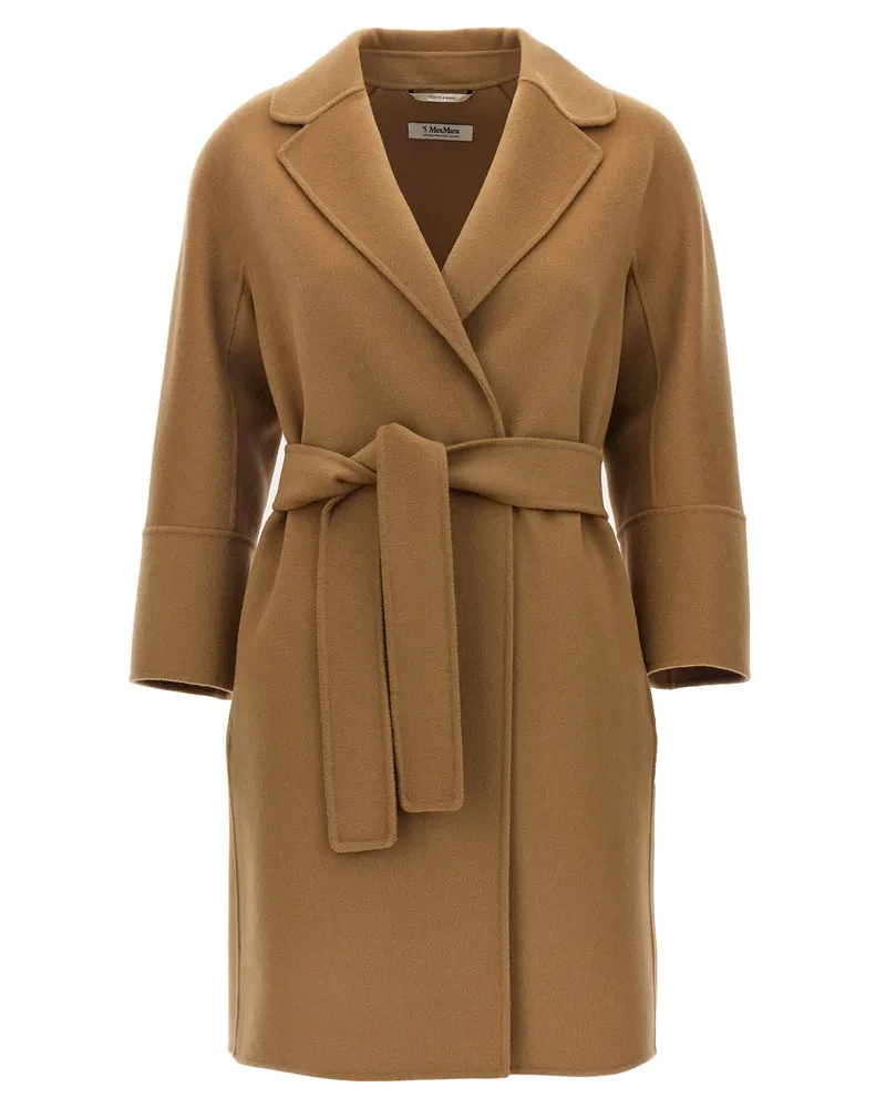 Max Mara Arona' Mantel Brown