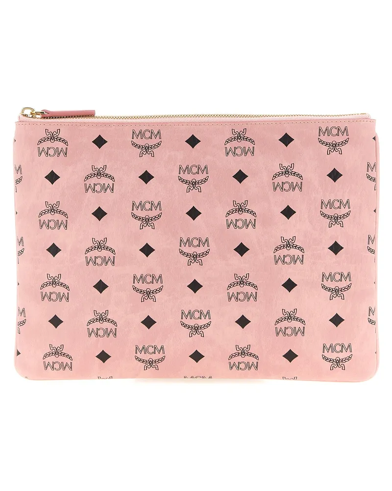 MCM Beutel' mittlerer Umhängetasche Pink