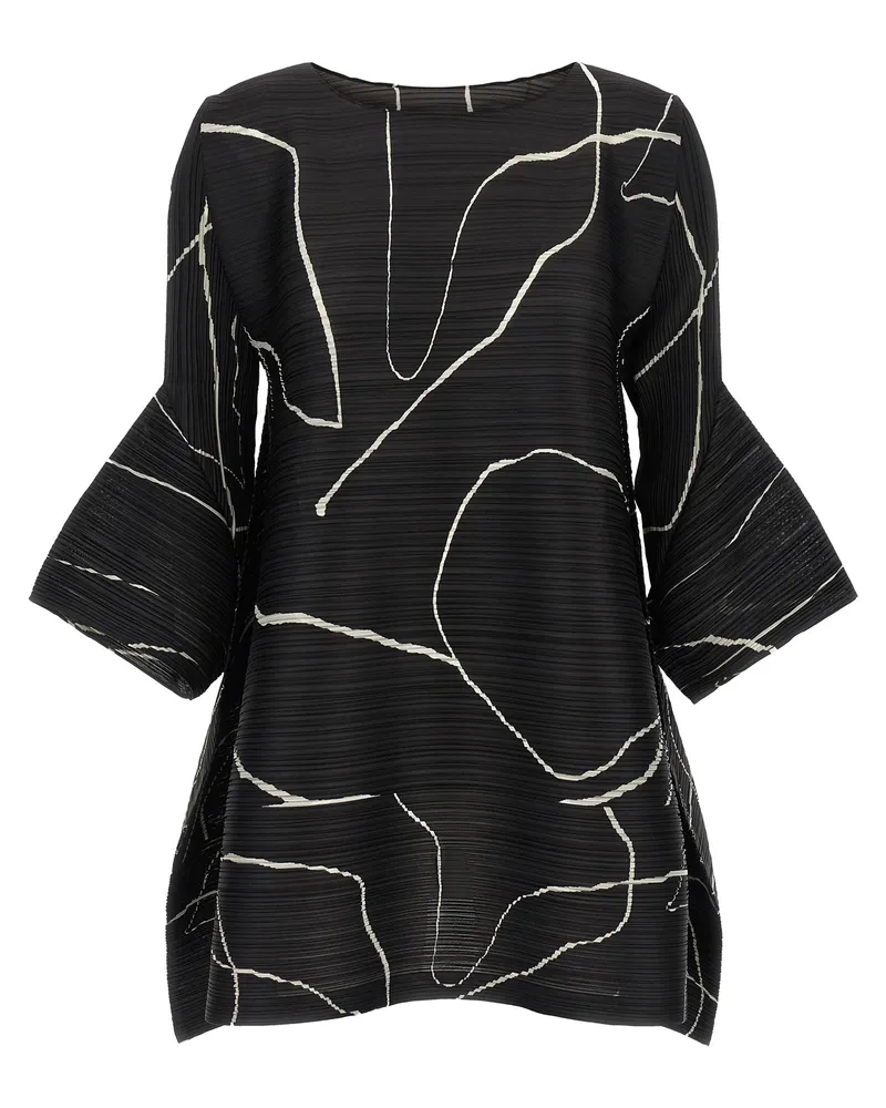 Issey Miyake Falten bitte Issey Miyake 'Pause' Kleid Black
