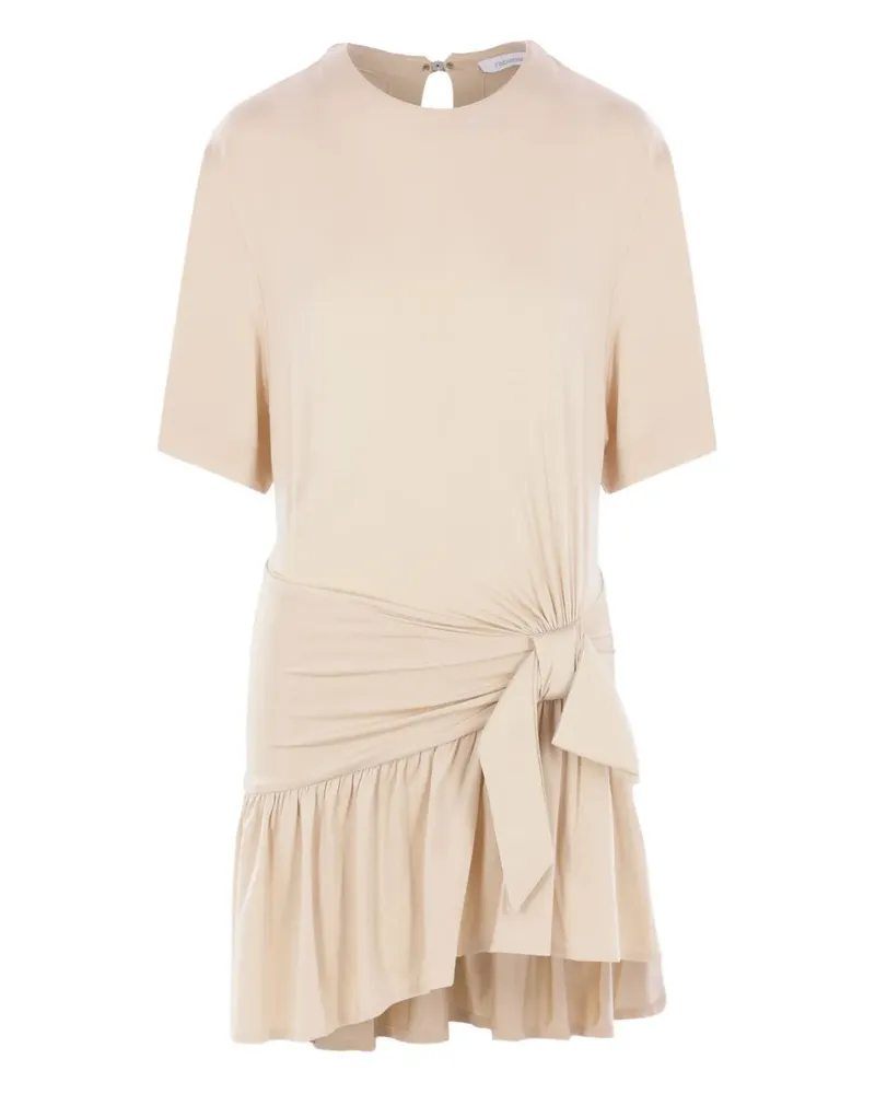 Paco Rabanne Krawattendetail Rüschenkleid P270