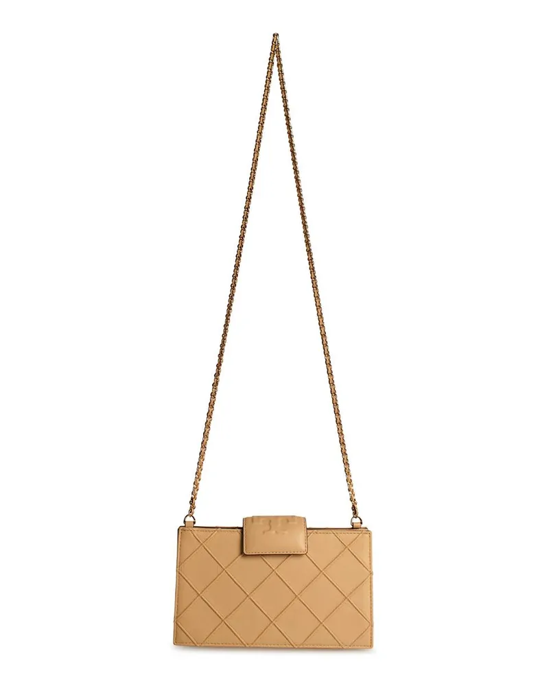 Tory Burch Cream Lear Wallet Cream