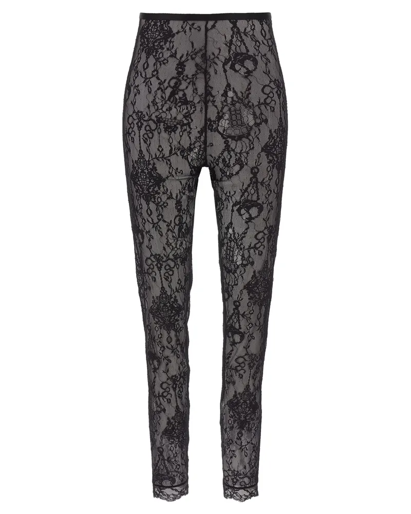 Givenchy Lace Kronleuchter Leggings Black