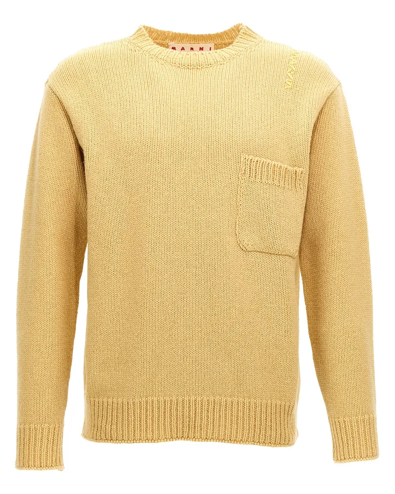 Marni Wollpullover Gelb