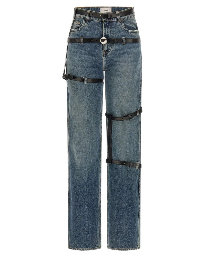 COPERNI Jeans „Multi Belt Blue