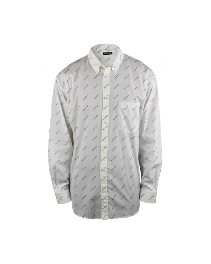 Balenciaga Hemd White