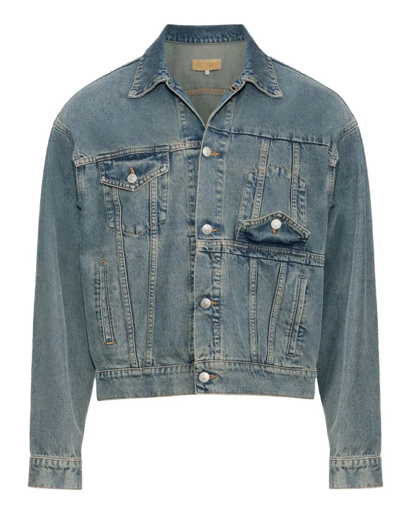 Maison Margiela Denim -Baumwolljacke Clear