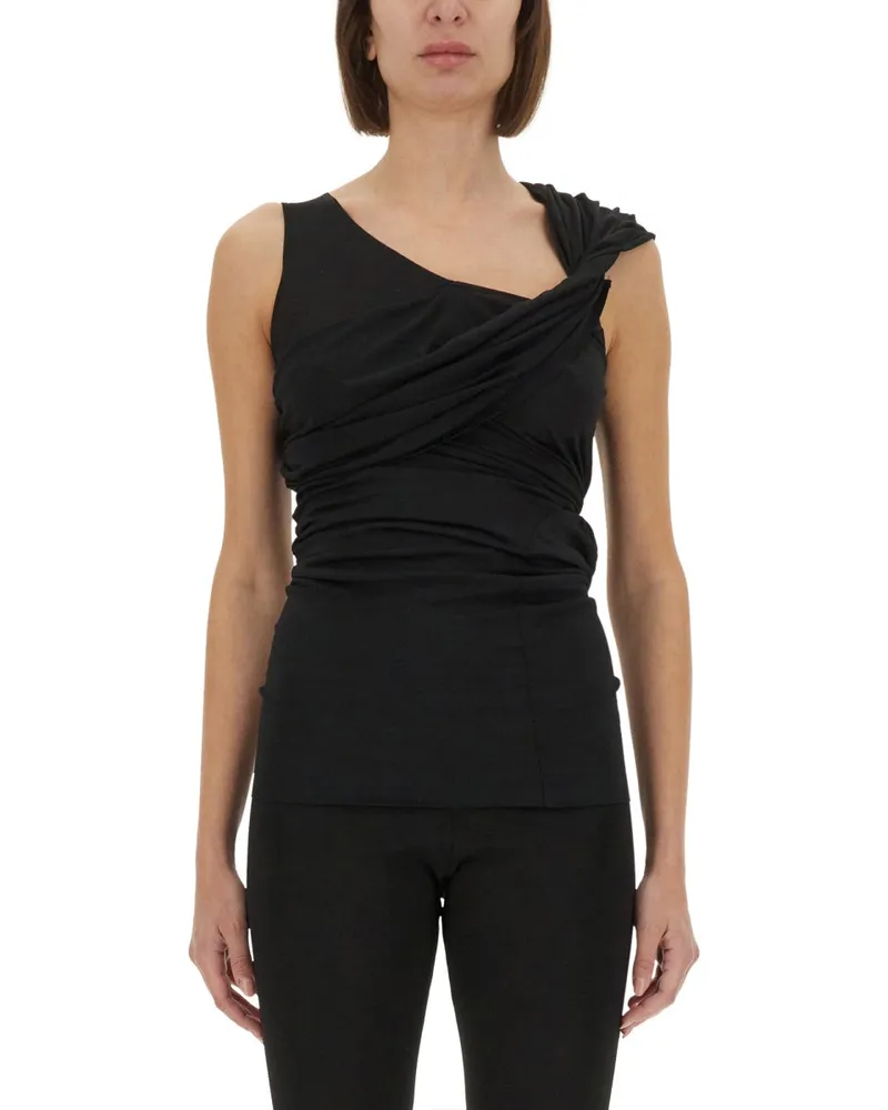 Rick Owens Lilies Top "Sahara Black