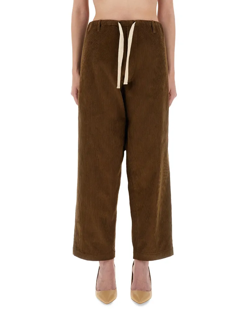 Moschino Moschino -Jeans Cordhosen Brown