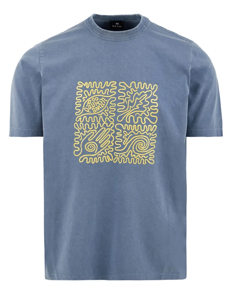 Paul Smith T -Shirts und Polos Blau Blue