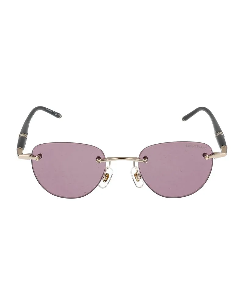 Montblanc Sonnenbrille  MB0412 S 002 Gold Black Violett /20/150 002