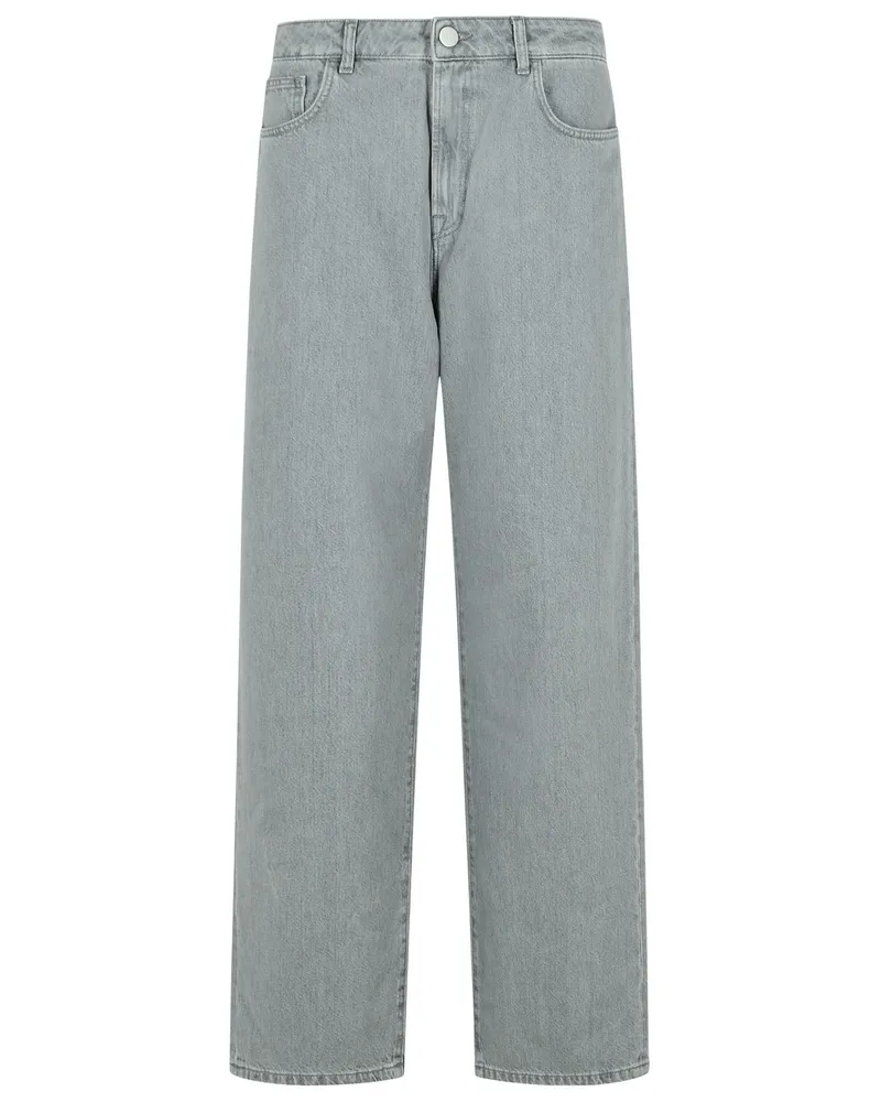 Róhe Baggy' graue Baumwolljeans Grey