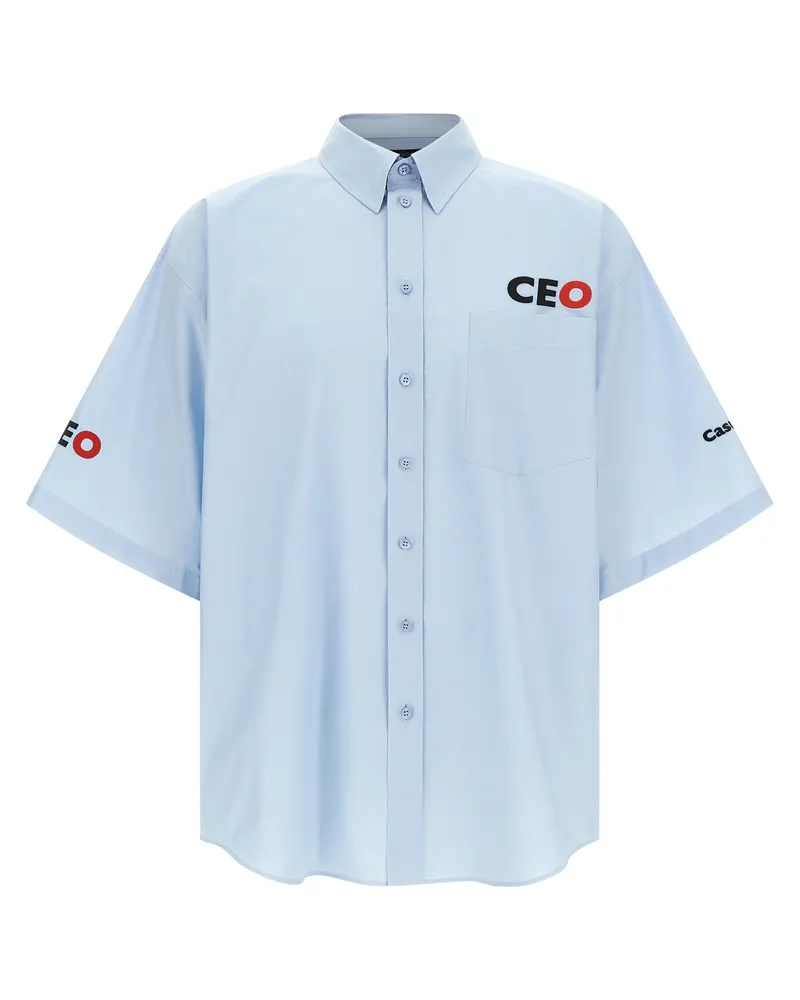 Balenciaga Shirt „Ceo Uniform Logo Light