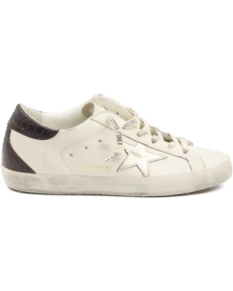 Golden Goose Goldene Gänse -Turnschuhe weiß White