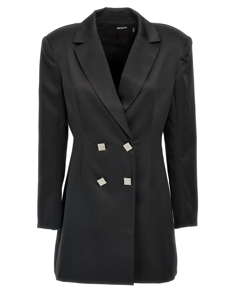 ROTATE Birger Christensen Drehen Sie Birger Christensen Blazer Kleid Black