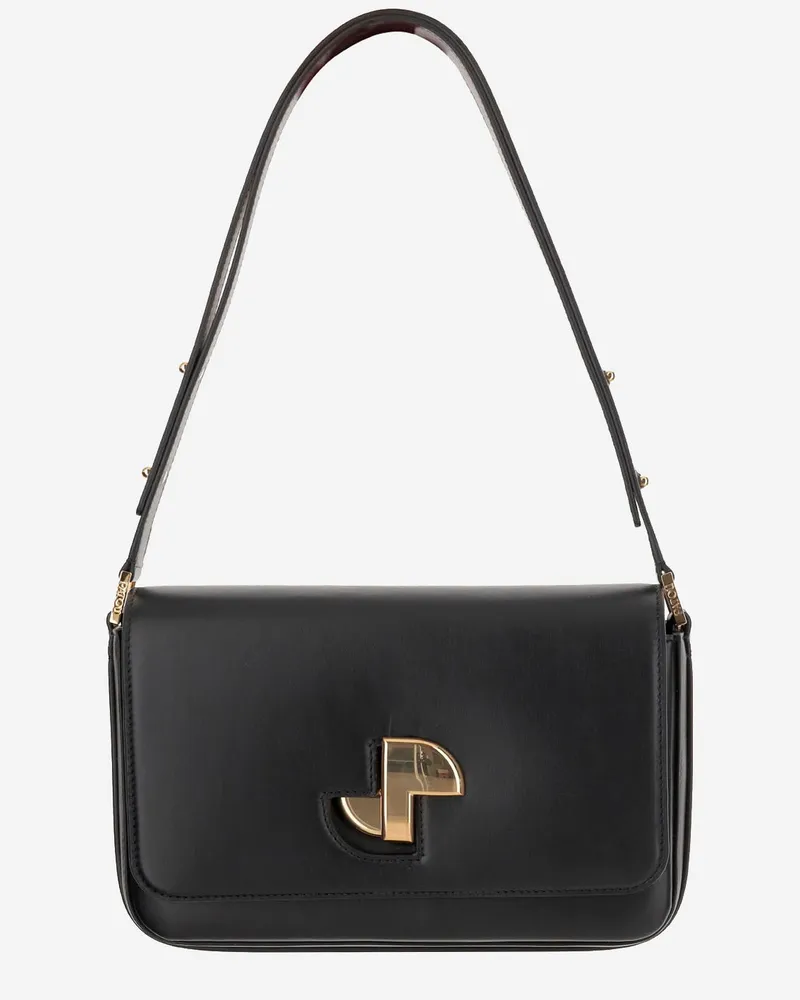 Patou le Classic Lock Ledertasche Black