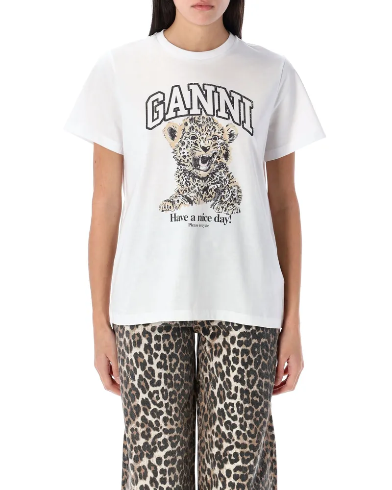Ganni T-Shirts und Polos Grey