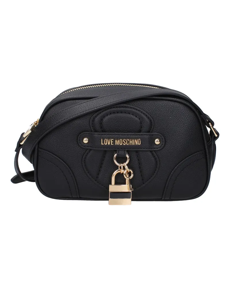 Moschino Liebe Moschino -Umhängetaschen Frau Polyurethan schwarz -