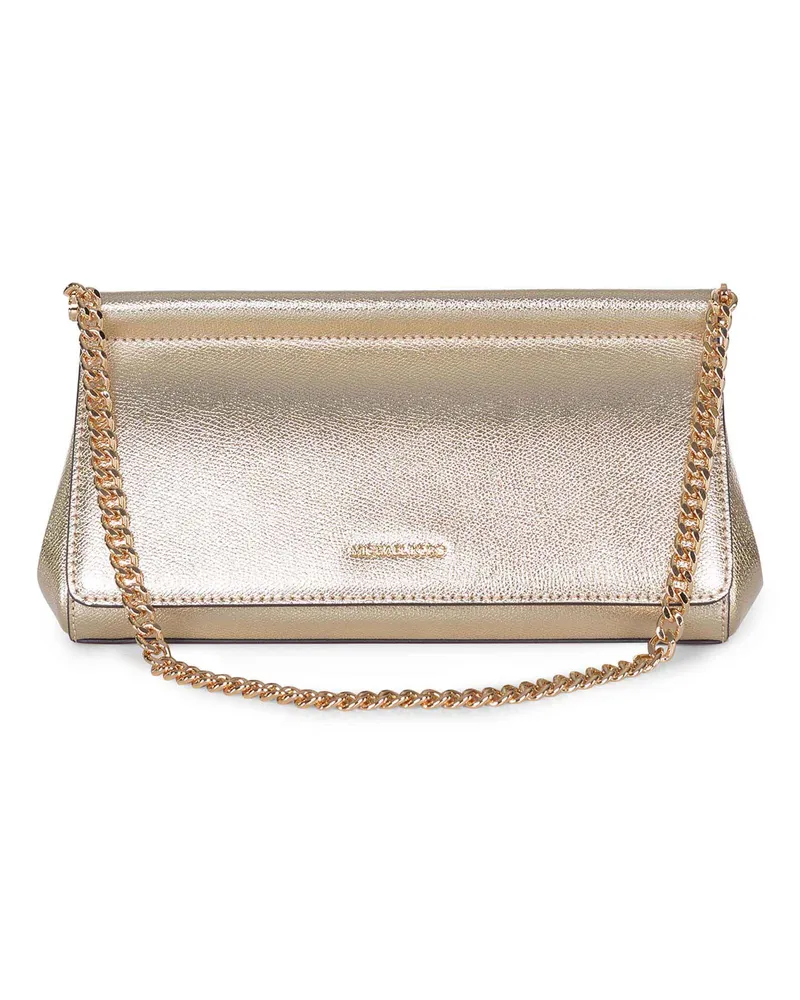 Michael Kors Carmine' Handtasche aus gehämmertem Leder Dorato
