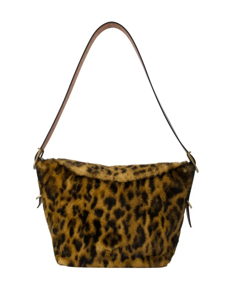 Zadig & Voltaire Jane Leo Crossbody  Fake Fell Brown Braun