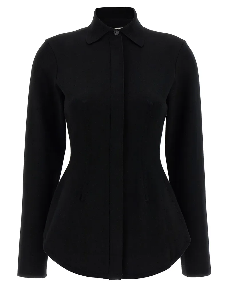 SPORTMAX Baffo1234' Hemd Black