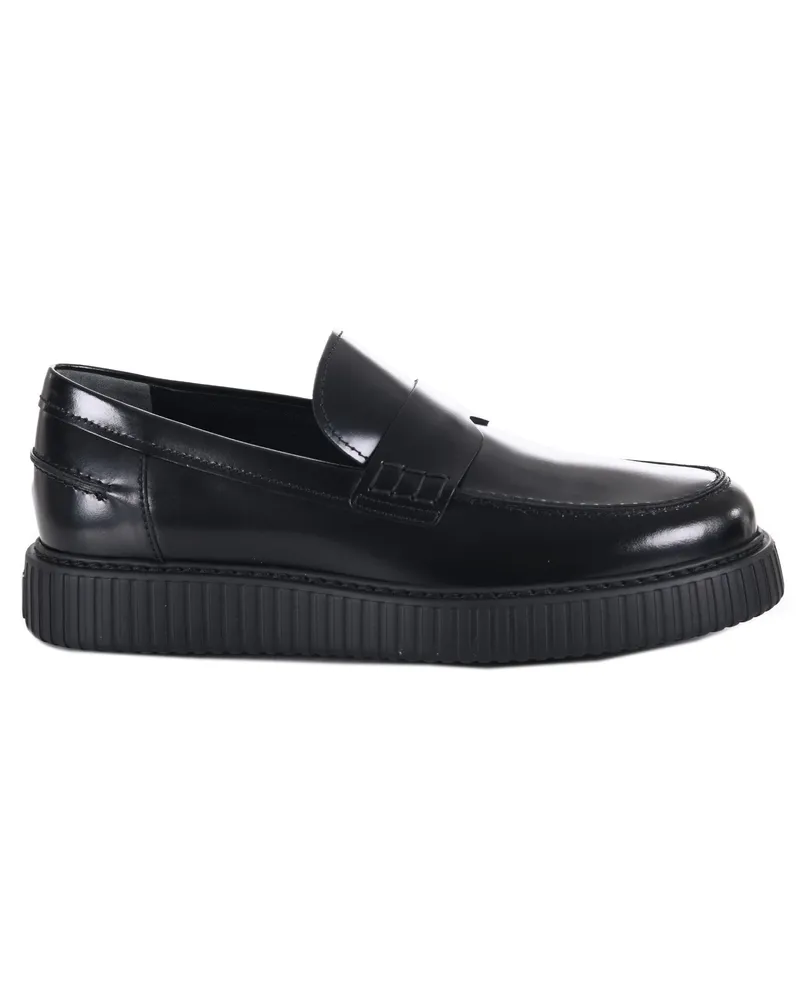 Hogan Mokassins Black