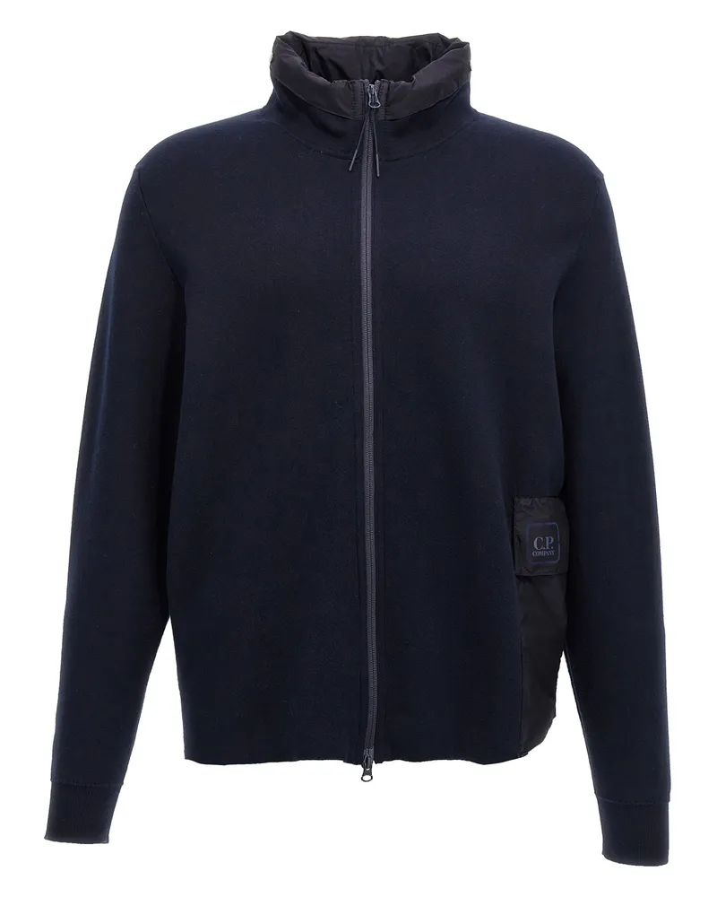 C.P. Company C.P. Firma 'Metropolis Series' Cardigan Blue