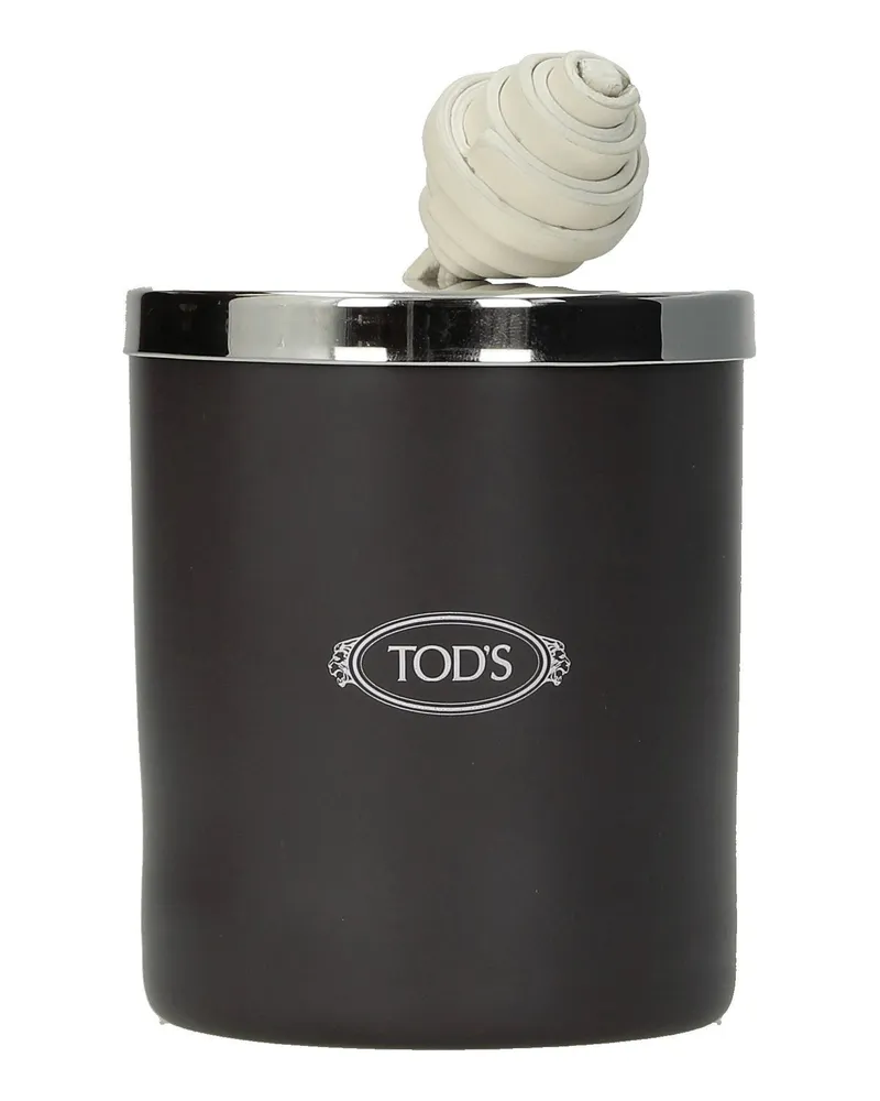 TOD'S Geschenkidee Orientalische Duftkerze Frau Glas Braun/Weiß -