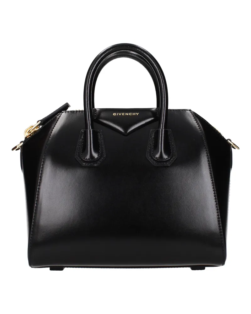 Givenchy Antigona Damens Handtasche aus schwarzem Leder -