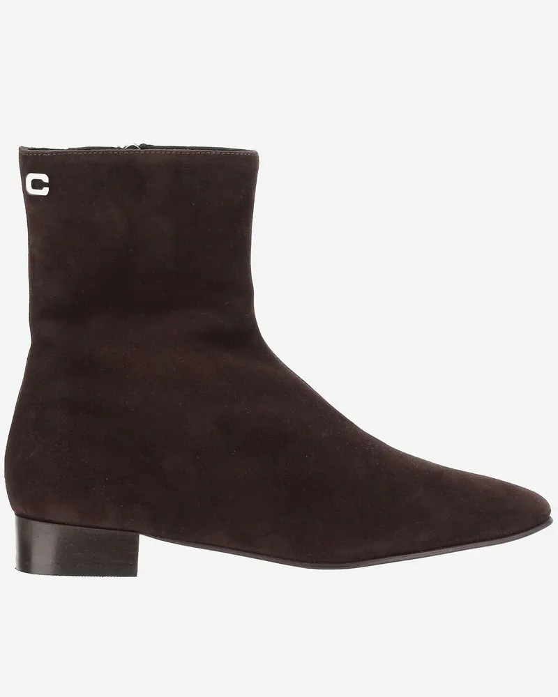 Carel Aiglon 24 Wildleder -Knöchelstiefel Marrone