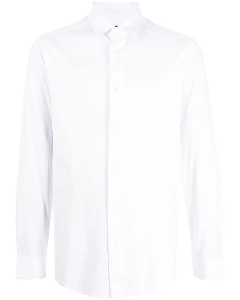 Emporio Armani Baumwollhemd White