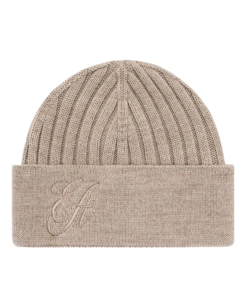 Emporio Armani Hats Beige Beige
