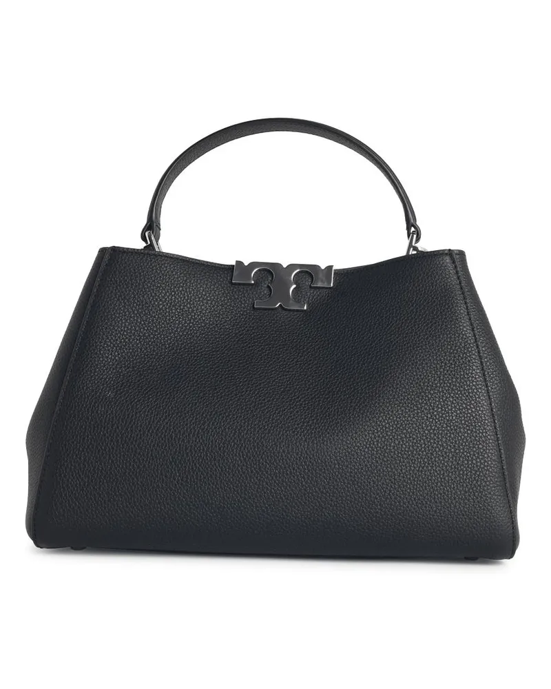 Tory Burch Eleanor' Black Lear Tasche Black