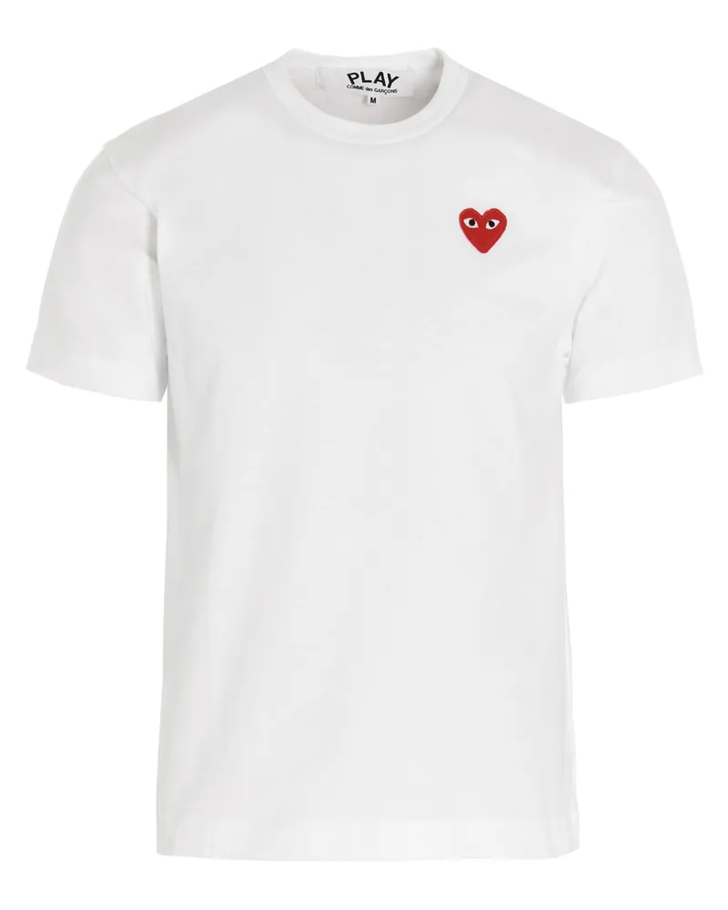 Comme des Garçons Comme des Garçons Spiel Logo Patch T Shirt White